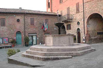 Panicale fountain